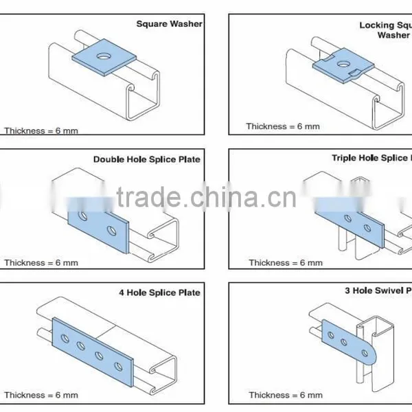 Unistrut 41x21 Slotted Hot Dip Galvanised Channel Roll Forming Machine photo-2