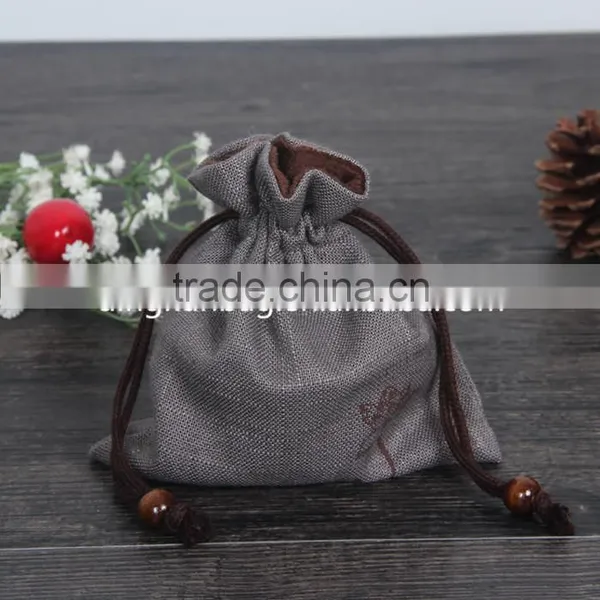 2015 Factory Cotton Pouch ,drawstring Jewelry Bag photo-2