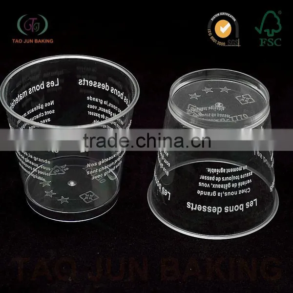 PS Mousse Cups Plastic Clear Jelly Fruit Cup photo-3