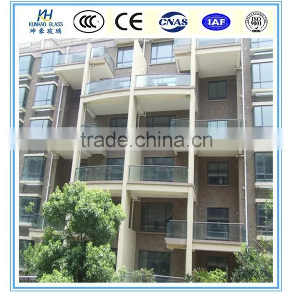 Balcony Tempered Glass Double Glazed Glass Panels photo-5