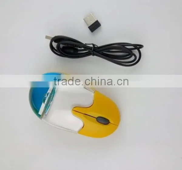 Computer Gift 2.4G Wireless Rechargeable Liquid Mouse With Lithium Battery photo-3