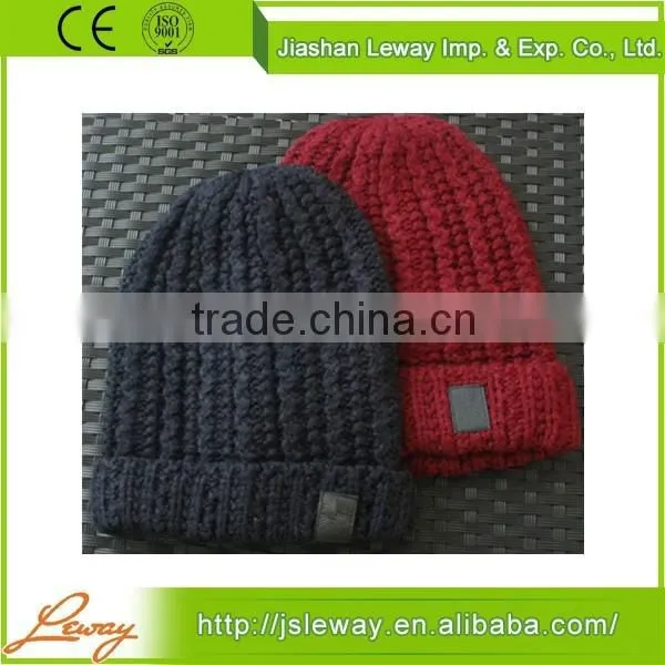 China Custom Product Best Sales Custom Knitted Hats Beanies photo-3