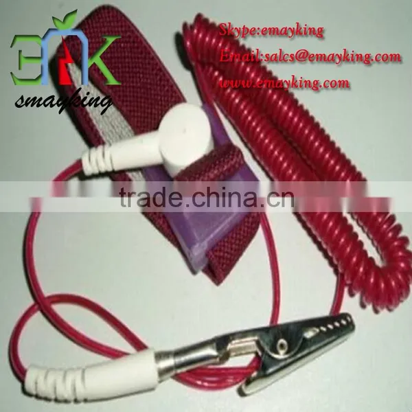 ESD Wrist Band, Durable and Washable, Ground Resistance: 10E6 - 10E8 Ohm