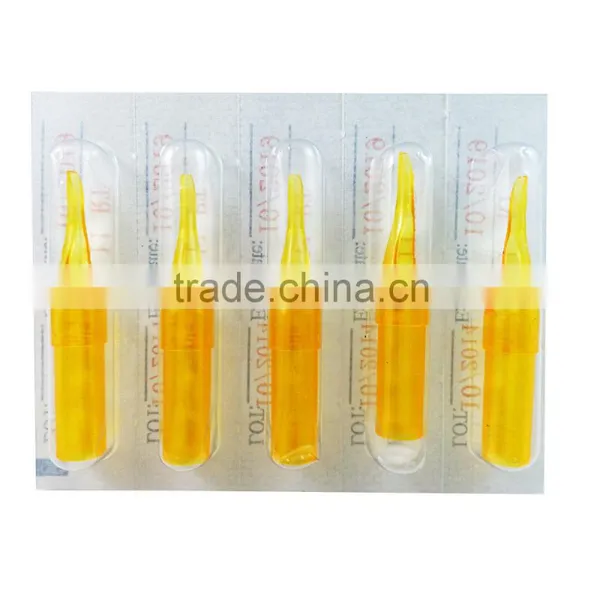 New Disposable Tattoo Tip 11RT Yellow photo-2