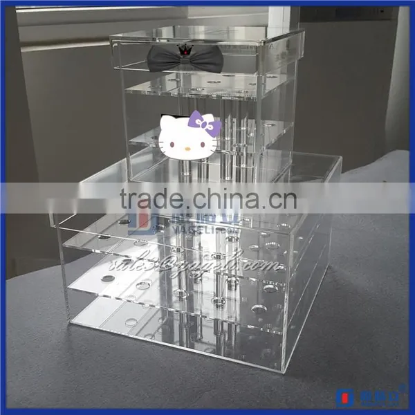 Morden Design Clear Acrylic Material 36pcs Rose Package Boxes For Cut Fresh Flower photo-2