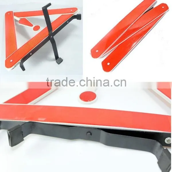 High Quality Vehicle Warning Triangle Frame / Tripod Warning Signs photo-2