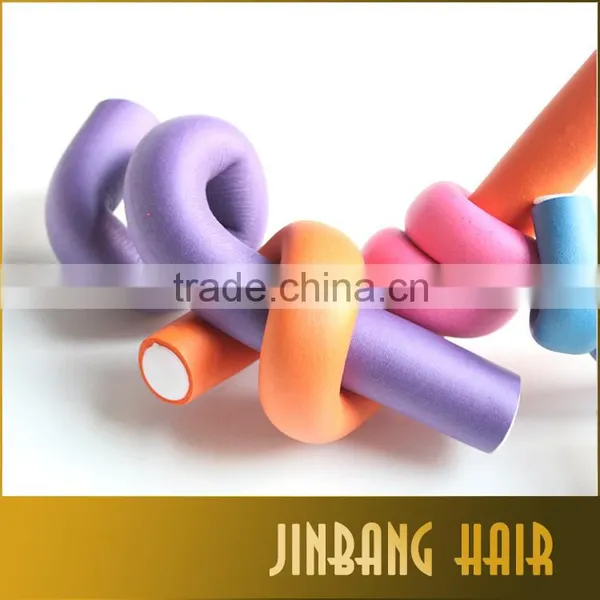2016 New Products Hair Curling Wholesales Flexi Rods Magic Hair Roller Curler Bendy Hair Twist Soft Foam Bendy Rollers photo-2