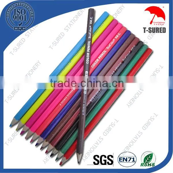 12 Pieces Muti Color Pencil Set With Tin Box With Sharpener photo-3