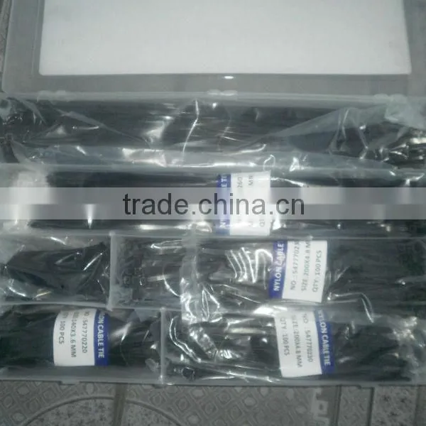 WHOLESALES 5*450 PA66 Nylon Cable Ties (UL Certificate) A LEVEL photo-4