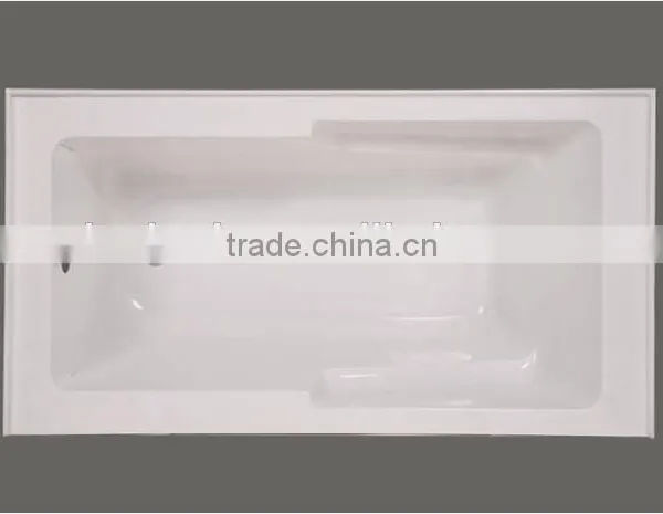 SUNZOOM Bathtub Basket,walk in Bathtub Bath Tub With Shower Combo,walk-in-bathtub-corner photo-2