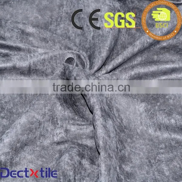 100% Polyester 230T 150D Suede Upholstery Fabric Car Seats photo-4