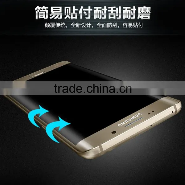 2016 Newest 3D Hot Curved Tempered Glass Screen Protector For Samsung Galaxy S6 Edge Plus Curved Tempered Glass photo-4