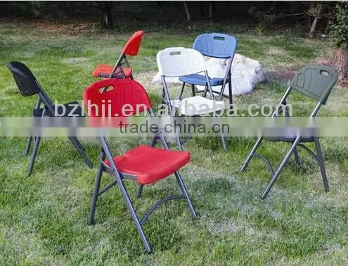 Folding Plastic Office Chair/metal Folding Chair 1166A photo-3
