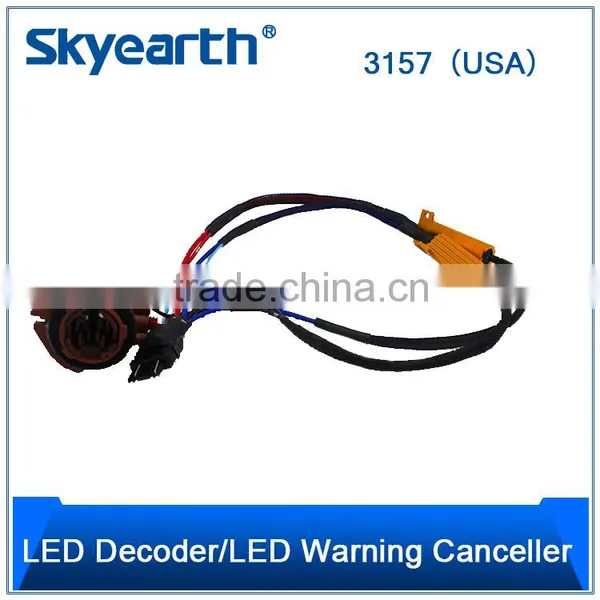 LED Decoder for 3157 Turn Signal Light Anti Hyper Blinking No Error Adapters photo-2