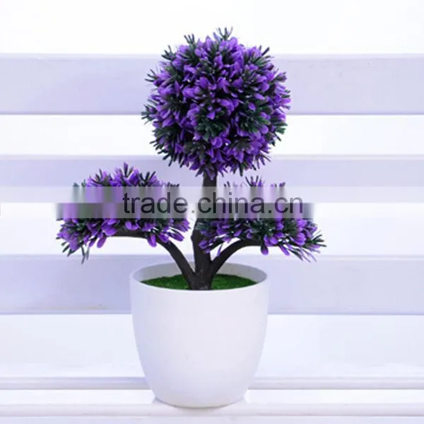 WEFOUND Mini Artificial Plant Bonsai High Quality for Decoration Plant photo-3