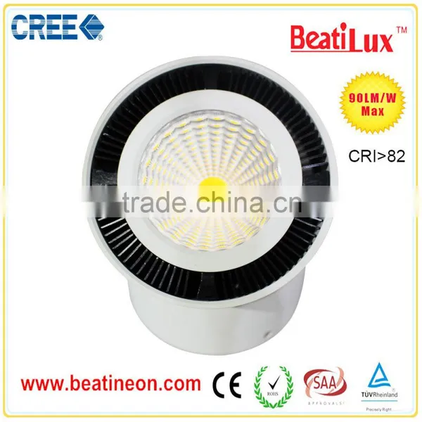 SAA Approved White/chrome LED Surface Mounted Downlight With 12w photo-3