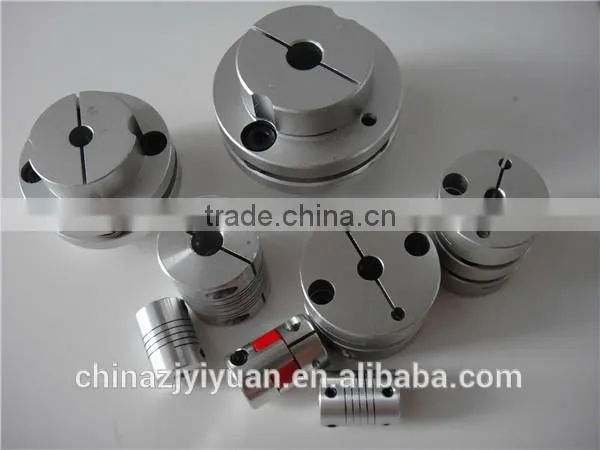 Aluminum Double Diaphragm Clamp Type Flexible Shaft Coupling D82 L98 photo-4