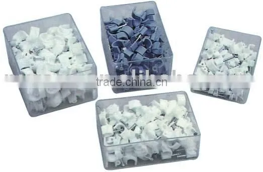 PLASTIC CABLE CLIPS