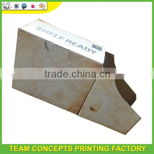 Custom paper clamshell packaging box