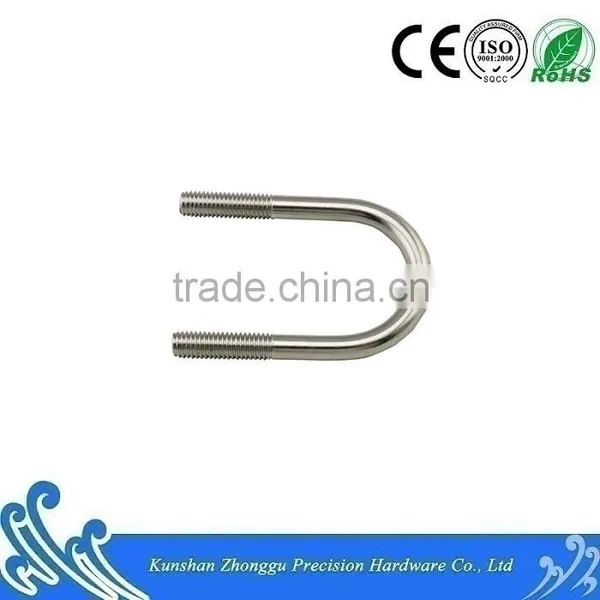 DIN3570 Carbon Steel Grade 8.8 U Bolts With Nickel Plating Quality Choice photo-2