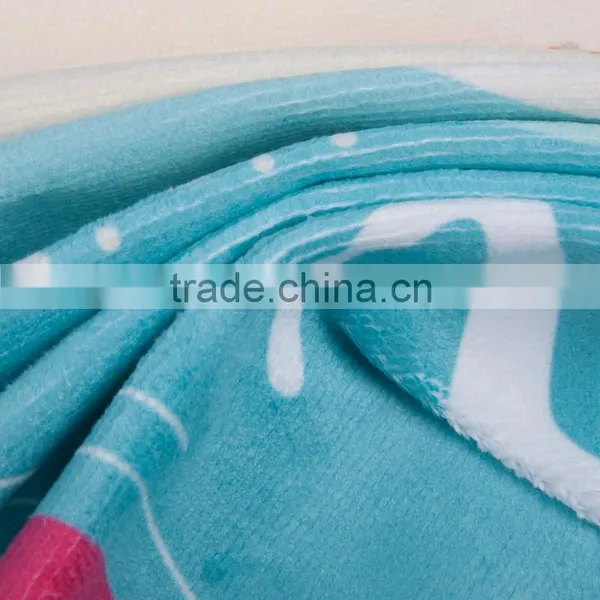Newest Colors Faleless Custom Made Microfiber Beach Towel photo-5