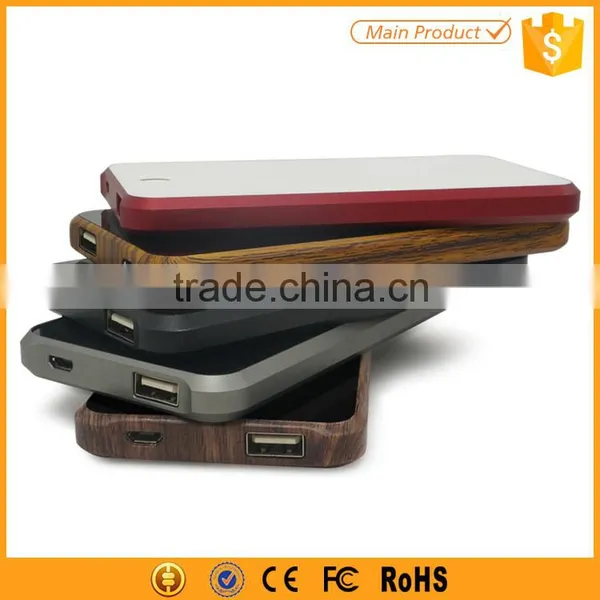 Supper Slim Rechargeable Power Bank 6000mAh photo-3