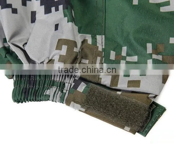 Super Waterproof Camouflage Eco-friendly Materials Military Raincoat photo-4