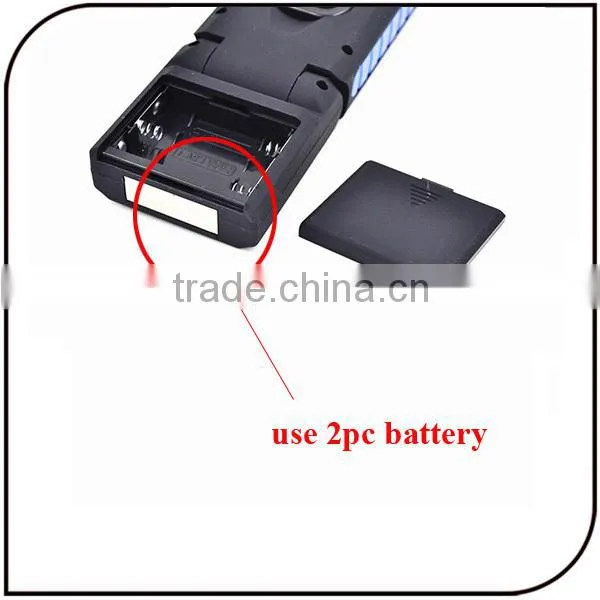 High Power Dry Bettery 90 Bending Flexible Strong Magnet Led COB Work Light With Hook for Car photo-4