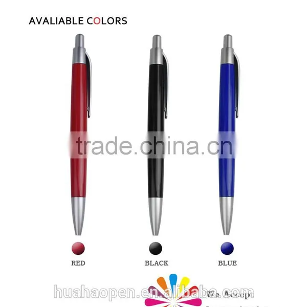 2015 Hot HuaHao Metelic Color Touch Pen Plastic Ball Pen for Sale photo-4