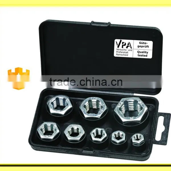Rethreading Die Set UNC UNF Screw Rethread Tool Kit Tool Set