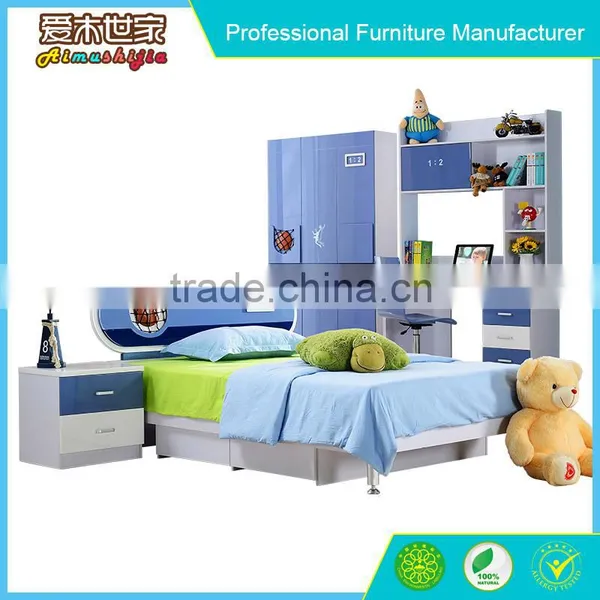 GOOD QUALITY NURSERY BEDROOM FURNITURE (WARDROBE, CHEST OF DRAWERS, BOOKSHELVES) photo-2