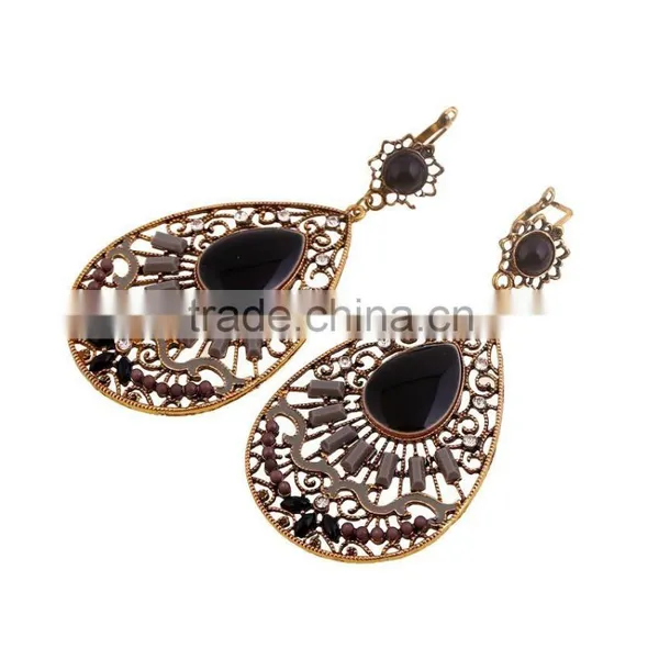 2015 Wholesale Fashion Drop Earring Imitation Diamond Beaded Earring photo-2