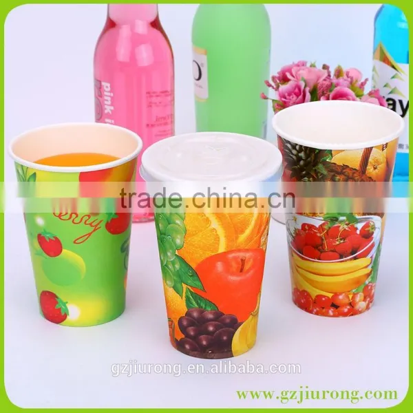 12OZ & 16OZ Fresh Fruit Paper Juice Cup photo-6