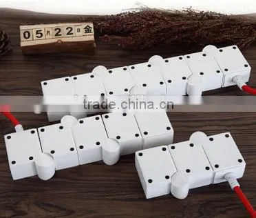 2016 Hot Sale Power Strip/bending Pivoting Power Strip/Rotating Extension Socket photo-3