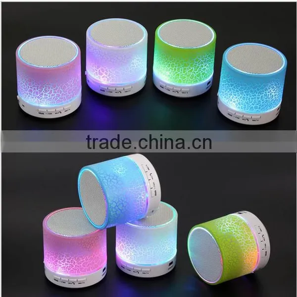 Colorful Led Light Wireless Bluetooth Speaker With TF Card Playing photo-5