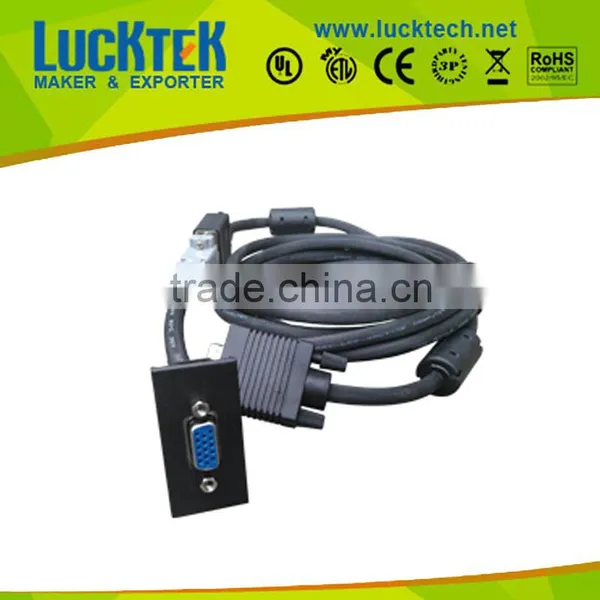 6C mountable VGA cable module
