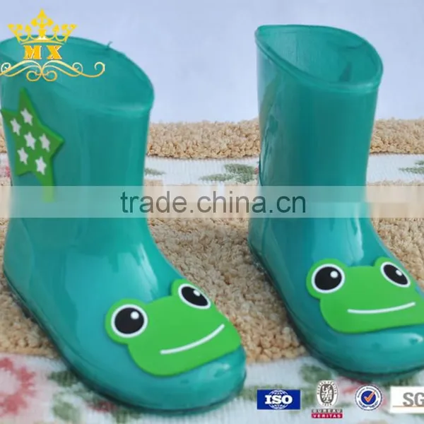 Colorful Jelly Woman Pvc Rain Boots With Good Quality photo-2