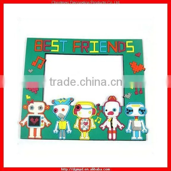 Colorful Soft PVC Photo Frame Sold in Claire's ( KMS-1006) photo-6