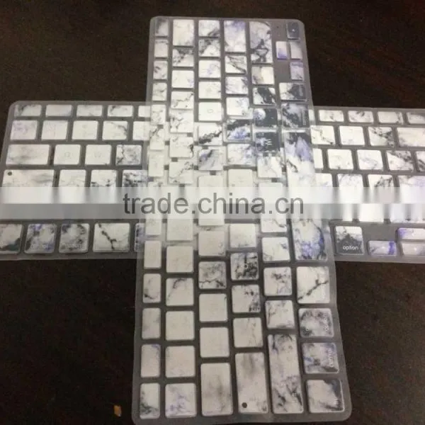 Marble Pattern Custom Membrane Keyboard for Marble Macbook photo-3