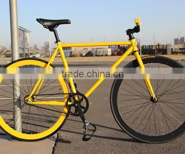 Good Quality Single Speed Fixed Bike Made in China Wholesale Cheap Price Bike 700C Colorful Fixed Gear Bike photo-3