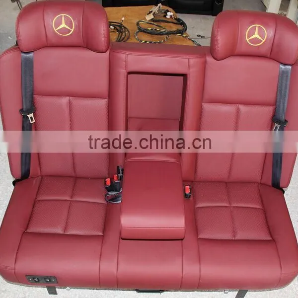 Good Selling Luxury Sofa Bed Three Seat Auto Seat Frame High Quality for MPV photo-4