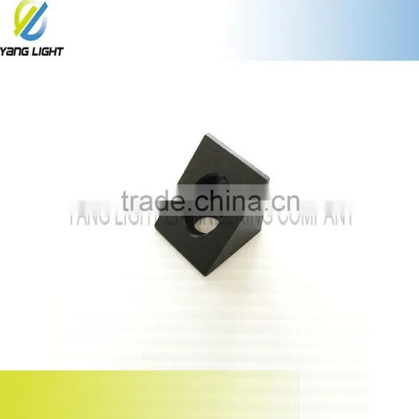 Made in Taiwan CNC Modules Corner Connector Angle Triangle Aluminium Anodizing Aluminium Angle Corner photo-5