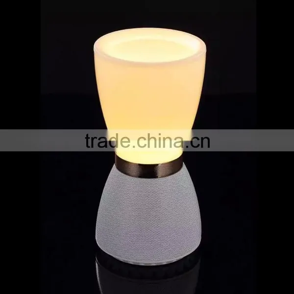 Bluetooth Speaker RGB 7 Colors Night Light Touch Control TF Card photo-5