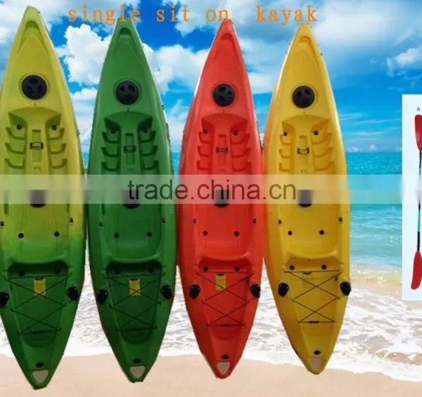Single Sit on Top Fishing Kayak,lldpe Kayak , Plastic Kayak photo-2