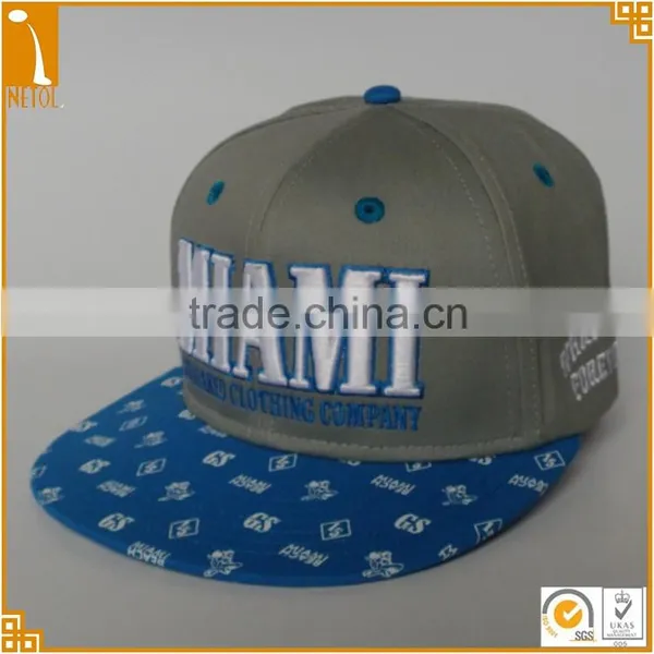 Custom 6 Panel 3D Embroidered Floral Sanpback Cap Whoesale photo-2