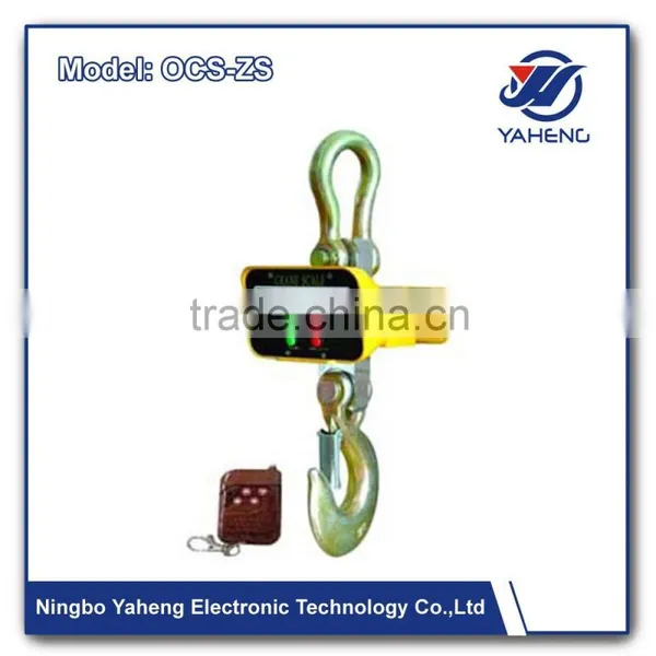 Weighing Crane Scale With Wireless Remote Display Hold Function Crane Scale System