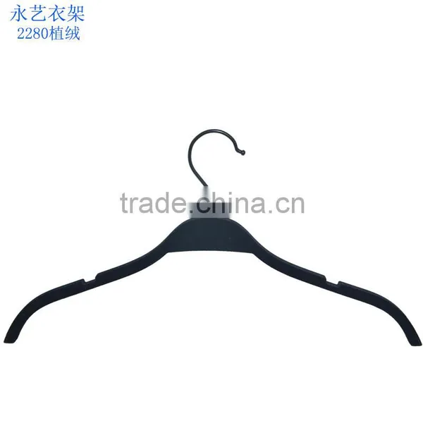Hot Sale Durable Black Cheap Solid Plastic Hanger For Men photo-5