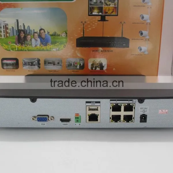 Cctv Kit 2mp Real Time ip Camera Security System 4ch Nvr Kit 1080P photo-3