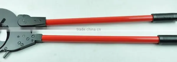 LSDHigh Quality Long Handle LK-720 Heavy Duty Ratchet Cable Cutter for Cutting 740mm2 Copper Pipe photo-3