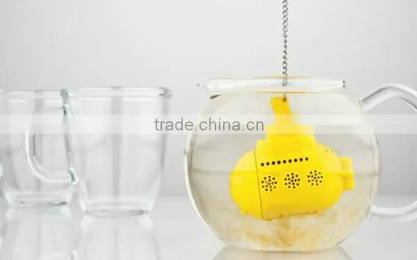 Chain Submarine Silicone Tea Strainers photo-4